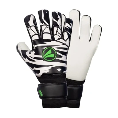 Afbeelding van JAKO Keeperhandschoen Animal Basic RC Protection zwart/wit/fluogroen 4 / 6