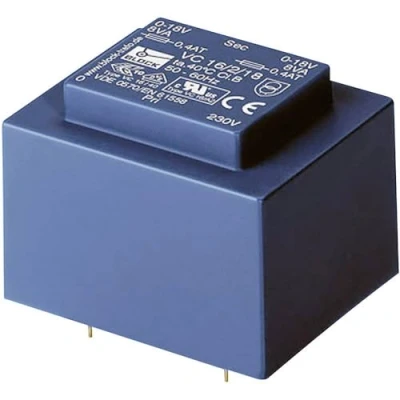 Afbeelding van Block VC 10/2/12 Printtransformator 1 x 230 V 2 12 V/AC 10 VA 416 mA