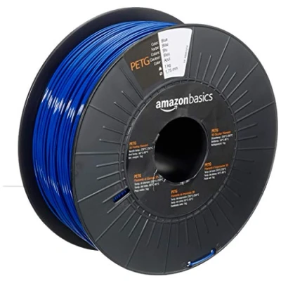 Afbeelding van Amazon Basics PETG filament voor 3D printers, diameter 1,75 mm, blauw, 1 kg spoel