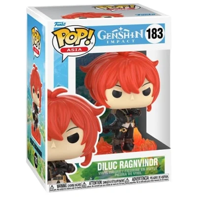 Afbeelding van Funko Diluc Ragnvindr Pop! Genshin Impact Figuur 9cm