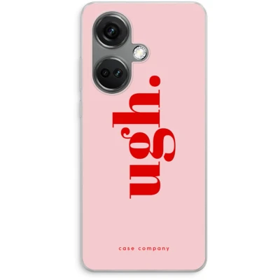 Afbeelding van Case Company® hoesje geschikt voor OnePlus Nord CE 3 Ugh Soft Cover Telefoonhoesje Bescherming aan alle Kanten en Schermrand