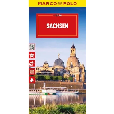 Afbeelding van MARCO POLO Reisekarte Deutschland 09 Sachsen 1:225.000