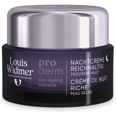 Afbeelding van Louis Widmer Proderm Rijke Textuur Licht Geparfumeerd Nachtcrème 50ml