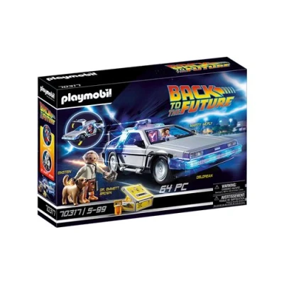 Image de Playmobil Retour vers le Futur 70317 DeLorean 64 pièces