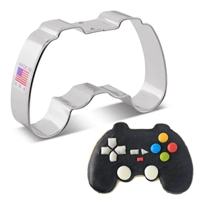Afbeelding van Ann Clark Cookie Cutters 10 cm videogamecontroller koekjessnijder
