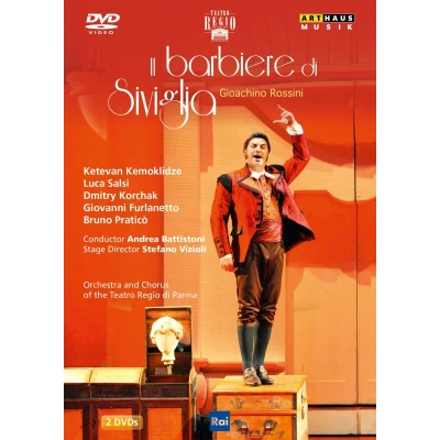 Afbeelding van Gioachino Rossini Il Barbiere Di Siviglia (Regio Parma 2011) (Dvd)