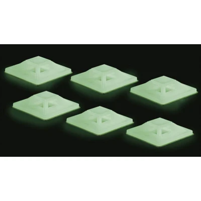 Afbeelding van TRU COMPONENTS Bevestigingssokkel TC 7572804 4 voudige invoeging Groen (lang nagloeiend) 50 stuk(s)