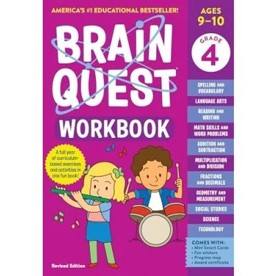 Afbeelding van Brain Quest Workbook: 4th Grade (Revised Edition)