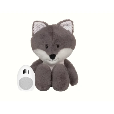 Afbeelding van Flow Amsterdam Hartslag knuffel Heartbeat Robin Grey