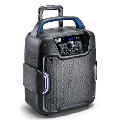 Afbeelding van Alto Professional Uber FX2 Draagbare 200 W versterkte luidspreker met oplaadbare batterij, Bluetooth, 2 kanaals mixer, USB opladen en Alt app
