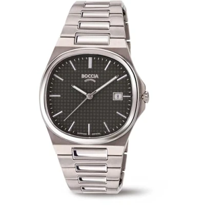 Afbeelding van Boccia Titanium 3657 04 Heren Horloge