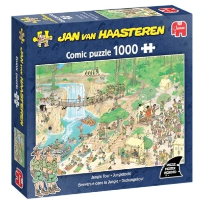 Afbeelding van Jan van Haasteren Jungletocht (1000 stukjes), 12Y+