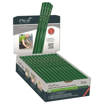Afbeelding van Pica 541/30 100 Steenpotlood 300mm Grafiet (100st.)