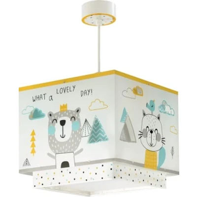 Afbeelding van Dalber Hanglamp Hello Little Animaux, meerkleurig