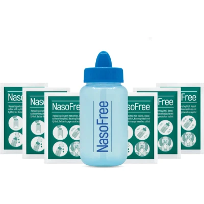 Afbeelding van Dos Medical NasoFree Spoelzout Xylitol Startset 1ST