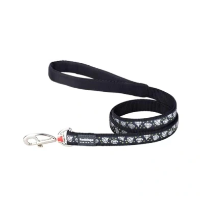 Afbeelding van Hondenriem Red Dingo STYLE DIAMOND Zwart 2 x 120 cm