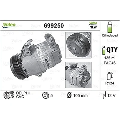 Afbeelding van Valeo Airco compressor 699250