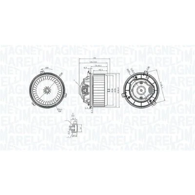 Afbeelding van Magneti Marelli Kachelventilator 069412363010