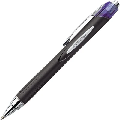 Afbeelding van Uni Ball Jetstream SXN210 rollerbalpen, intrekbaar, blauw, 3 stuks