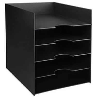 Image de paperflow station de tri formularbox, 5 compartiments, gris noir