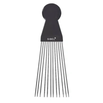 Afbeelding van Sibel Metalen Kam voor Kroeshaar Model 2 Metal Fork Hair Comb for Frizzy