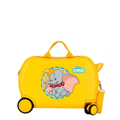 Afbeelding van Dumbo Rolling Suitcase 4 Wheels 45 cm Ochre