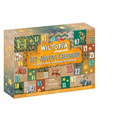 Afbeelding van Playmobil Wiltopiadiy Advent Calendar Animal World Journey 71 Miniaturen voor kinderen, Maat: One Size, Multi coloured