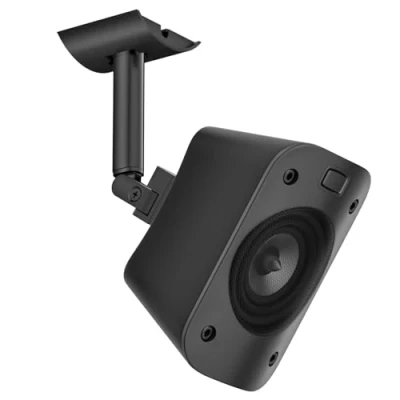 Afbeelding van Dinghosen Houder voor Logitech Z906 5.1 luidsprekersysteem, wandhouder/plafondhouder, 180 graden kantelen en draaien, verstelbaar, wandmontage