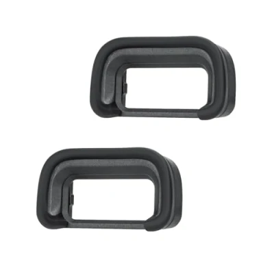 Afbeelding van JJC 2 stuks oogschelpen in zachte siliconen voor Sony Alpha A6700 ILCE 6700 APS C spiegelloze camera, vervangt FDA EP20