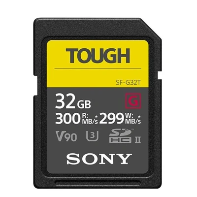 Afbeelding van Sony Tough Professional SDHC 32 GB CL10 UHS II R300 W299