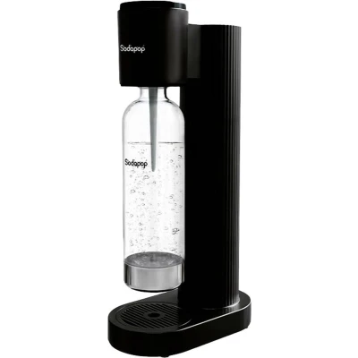 Afbeelding van Sodapop Soda maker Cooper Zwart Incl. 1 PET fles