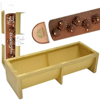 Afbeelding van SCRAP COOKING Siliconen vorm kerstboomstam 25 cm 2970