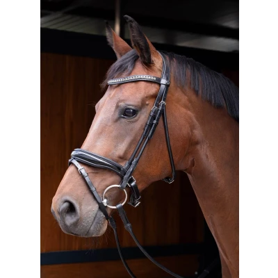 Image de Harry&#039;s Horse Bride Lacque Cousu Noir Poney