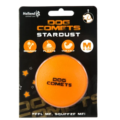 Afbeelding van Dog Comets Ball Stardust oranje 6cm