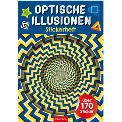 Afbeelding van Optische Illusionen Stickerheft