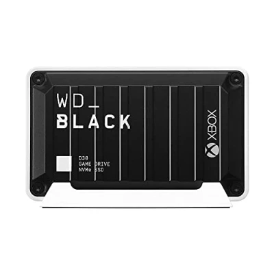 Afbeelding van WD_BLACK D30 Game Drive For Xbox 500 GB (1 Maand Pass Ultimate, Snelheden Tot 900 MB/s) Compatibel Met Series XS