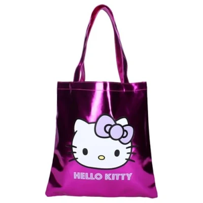 Afbeelding van Hello Kitty Metallic Moves Shopper Paars