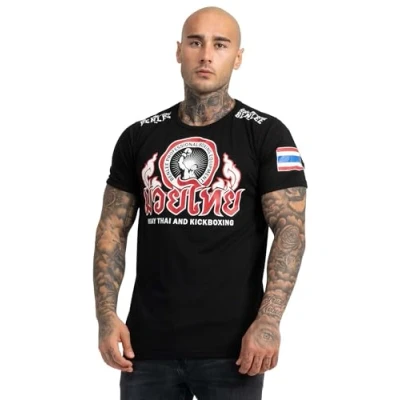 Afbeelding van Benlee Thailand Tshirt print, Heren, Maat: XXL, Black