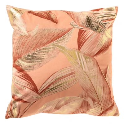 Afbeelding van Dutch Decor MAYSA Sierkussen 45x45 cm Peach Bloom multicolor roze Inclusief binnenkussen