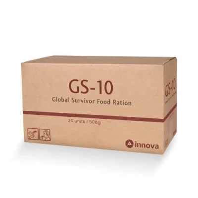 Afbeelding van GS 10 Exclusieve Noodvoeding [24 x 500 gram] Langdurige voeding met extreem lange levensduur Voedselverpakkingen Life Saving Food