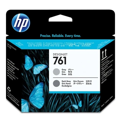 Image de HP 761 (CH647A) tête d&#039;impression gris et foncé (d&#039;origine)