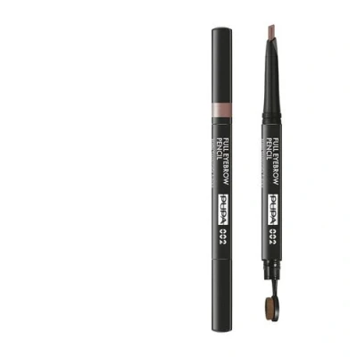 Image de Pupa Full Eyebrow Pencil 002 Brown 0,2 grammes
