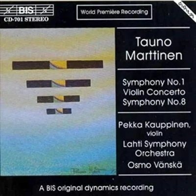 Afbeelding van Pekka Kauppinen, Lahti Symphony Orchestra,Osmo Vänskä Marttinen: No.1/Violin Concerto/Symphony No.8 (CD)