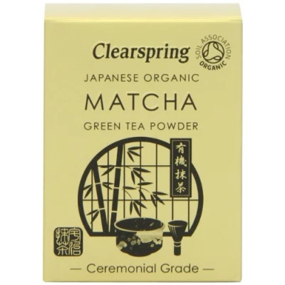 Afbeelding van Clearspring Biologisch Japans Groene Theepoeder voor Matcha ceremonie, 30 g