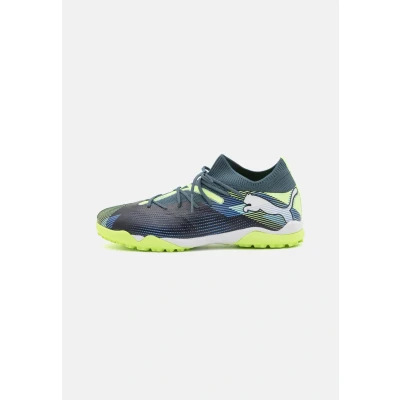 Afbeelding van Puma Future 7 Match TT Voetbalschoenen voor kunstgras, Heren, Maat: 45, Gray skies/white/fizzy apple Textiel/ synthetisch