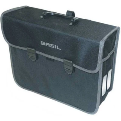 Afbeelding van Fietstas Basil Malaga Pakaftas 13 liter 32x13x29cm zwart