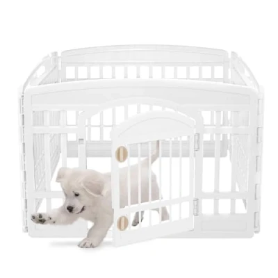 Afbeelding van Iris Ohyama Puppy ren CI 604E Kunststof Beige/Wit