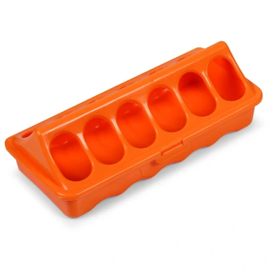 Afbeelding van Gaun Pluimvee Voerbak Oranje 20 cm