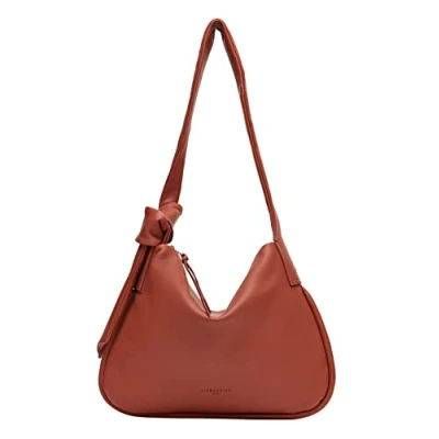 Afbeelding van LIEBESKIND BERLIN Leren Schoudertas Erin Hobo Rusty Terracotta