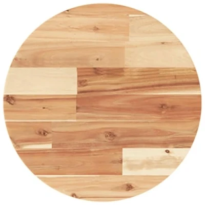 Afbeelding van Tafelblad rond Ø 40x2 cm massief acaciahout